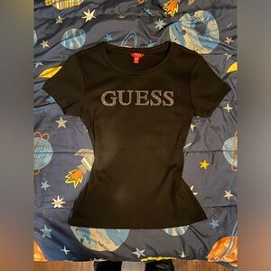 Guess rhinestone shirt